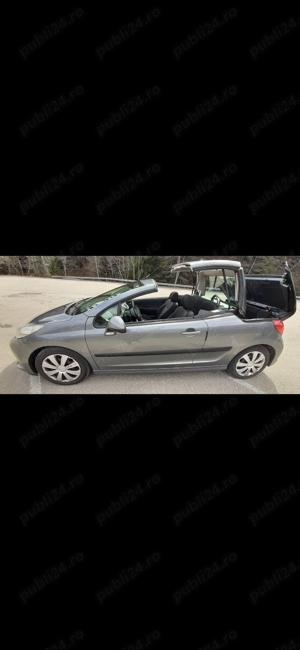 PEUGEOT 207 CC FELINE,motor 1,6 benzină 130 cp,an 2007,140000 Km,perfectă stare,2600 Euro negociabil - imagine 2