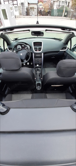 PEUGEOT 207 CC FELINE,motor 1,6 benzină 130 cp,an 2007,140000 Km,perfectă stare,2600 Euro negociabil - imagine 3
