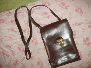 Port hart din piele ofiter MAPN anii 80*