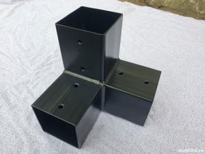 Conectori metalici grinzi lemn terase pergole 