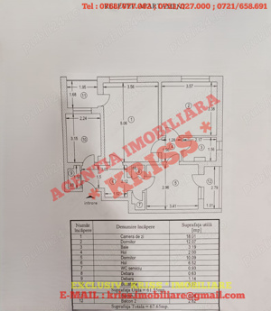 Apartament 3 Camere SEMICENTRAL Confort 1 Etaj 3 Renovat 2 Balcoane Două Băi