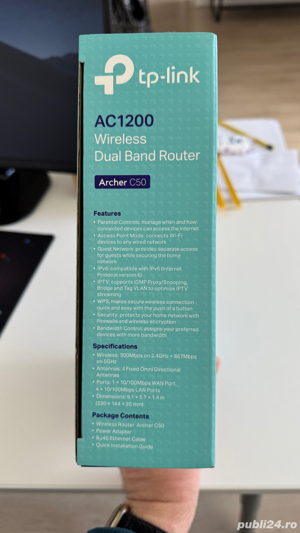 Vând router wireless TP-Link AC1200 - imagine 5