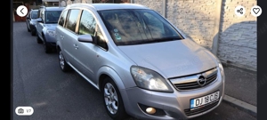 Opel Zafira B 2009, 1.7diesel 125 cp 7 locuri.