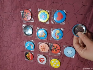 Vand broșe cu ac de siguranță in spate, noi - imagine 3