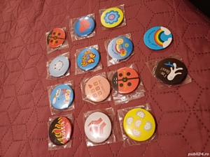 Vand broșe cu ac de siguranță in spate, noi - imagine 5