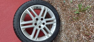 Genti Aluminiu cu cauciucuri de vara 225/45/R17 - imagine 2
