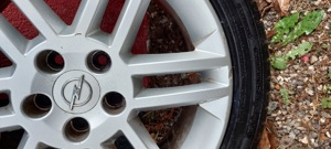 Genti Aluminiu cu cauciucuri de vara 225/45/R17 - imagine 3