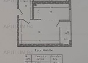 Apartament 2 cam 59mp, zona Metrou Mihai Bravu și Parcul Tineretului - imagine 7