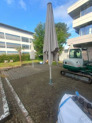 Vând umbrelă mare pentru terasă de restaurant 5 m - 5  m  - imagine 4