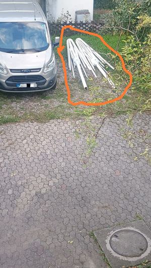 Vând umbrelă mare pentru terasă de restaurant 5 m - 5  m  - imagine 6