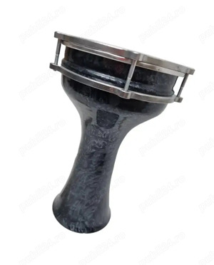 Tarabana Masterwork Aluminium Coloured Marble BK Negru - Darbuka - imagine 3