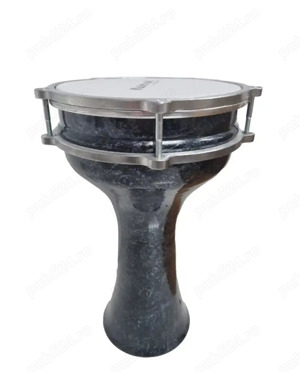 Tarabana Masterwork Aluminium Coloured Marble BK Negru - Darbuka