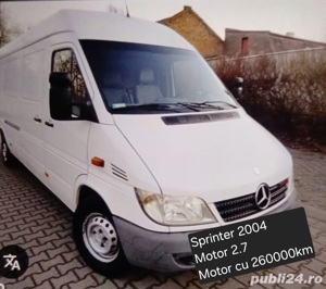 dezmembrez Mercedes Sprinter 2.7 cdi 