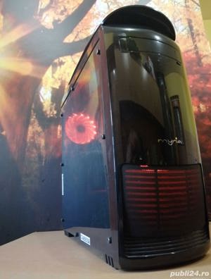 Carcasă PC Mirya, ATX, Sursă alimentare , 2 ventilatoare  Red