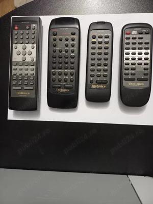 TECHNICS,Telecomenzi dedicate,amplificator,cd,changer,RARITATi,comanda pana la 8 aparate din linie