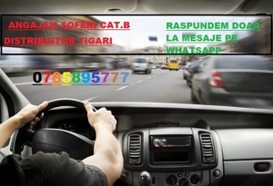 -Angajăm urgent!!SOFERI cat.B 