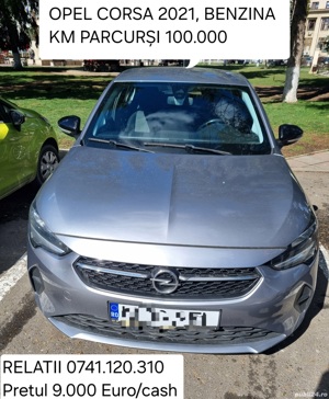 OPEL Corsa 2021 cu 109000 km - imagine 2