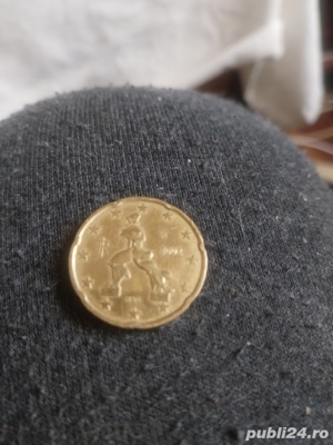vind moneda de 20 eurocenti italia an 2002 pret 10 000 euro !