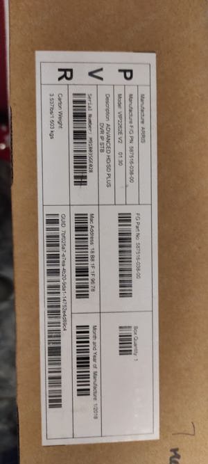 Arris IPTV Decoder VIP2262 - imagine 5