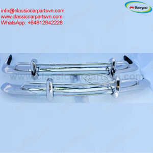 VW Karmann Ghia US Export style bumpers year (1970-1971) by stainless steel new  - imagine 2