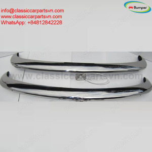 Volkswagen Type 3 bumpers year (1963-1969) by stainless steel new - imagine 3