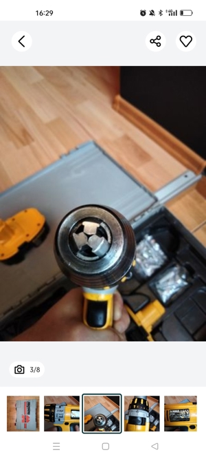 Bormașină Dewalt XRP cu acumulator de 18 volti model DC 925 de 450 w - imagine 2