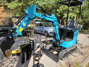 Mini excavator 1T + 9 accesorii - imagine 4