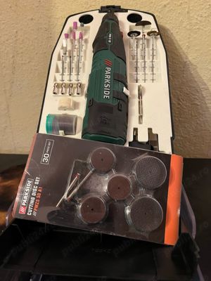 Masina de gaurit si slefuit fin Parkside