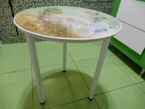 masuta rotunda de cafea rasina - imagine 2