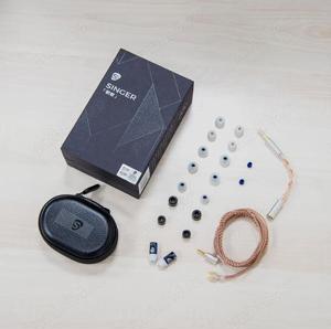 Vand Casti audio In-Ear cu fir LETSHUOER SINGER nou sigilat in cutie - imagine 4