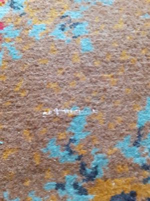 Covor persan din lana 204 311 cm (14cm franjurii) - imagine 3