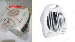 Aeroterma 3 trepte cu protectie la supraincalzire