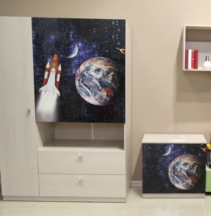 Dormitor pentru copii cu print  - imagine 2