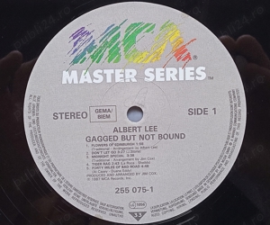 Vinil Albert Lee - Gagged But Not Bound (1987) Germany - imagine 3