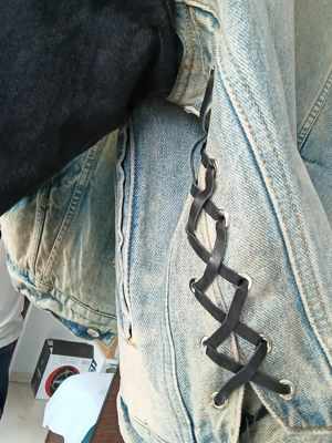 Jacheta Blugi Amiri Denim Jacket Size: Fr 48 - imagine 5