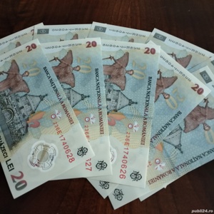 Bancnote 20 lei cu Ecaterina Teodoroiu  - imagine 3