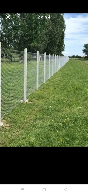Împrejmuiri terenuri cu plasă de gard