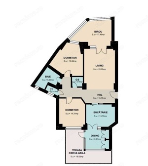 Apartament spatios 4 camere 122 mp vav Parc Herastrau - imagine 13