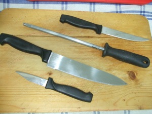 Pilă ascuțit cuțite și altele