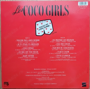 Vinil Les Coco Girls - Touche Pas A Mon Homme! (1985) France - imagine 2