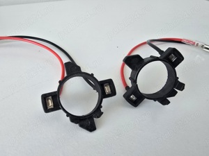 Set 2 adaptoare LED H7 Gama VAG ( Touran, Caddy, Golf , Passat etc) - imagine 3