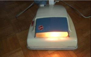Aspirator vintage Hoover cu sac  - imagine 2