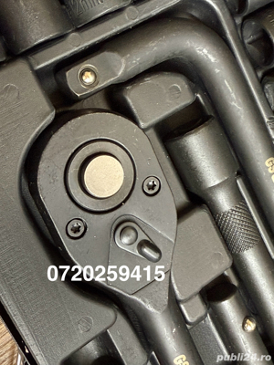 Trusa profesionala de Scule Tubulare de Forta 24 Piese 1/2 CH/VANADIUM - imagine 9