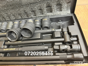 Trusa profesionala de Scule Tubulare de Forta 24 Piese 1/2 CH/VANADIUM - imagine 4