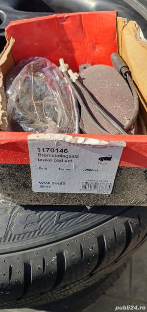 vând 2  Discuri placute de frână + 8 furtune pentu lichidul dr frâne sunt noii  - imagine 2