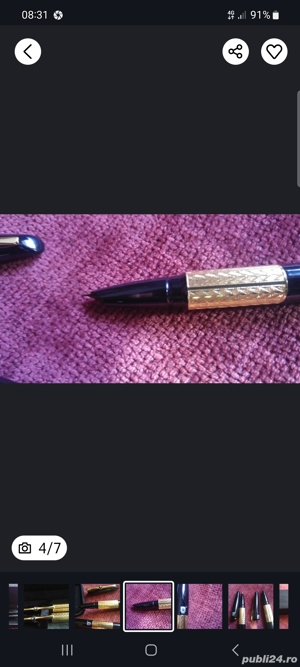 set stillou si pix de colectie aur 24k  - imagine 5