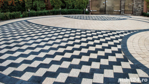  Montaj pavele curți, parcări, trotuare, alei, garaje, construcții
