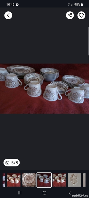 servici de masa de colectie England,36 piese