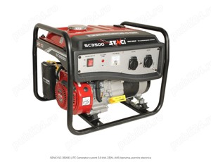 Generator monofazat SENCI - SC3500 cu pornire la cheie