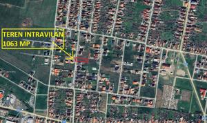 Teren intravilan 1063 mp Livada Sanleani fs.19 ml,cu utilitati(asfalt) - imagine 3